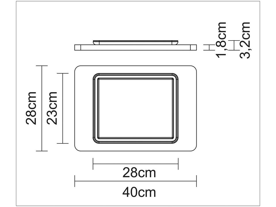 Chapa Grill de Ferro Fundido 35x25cm com Tábua Tramontina Mix - 7