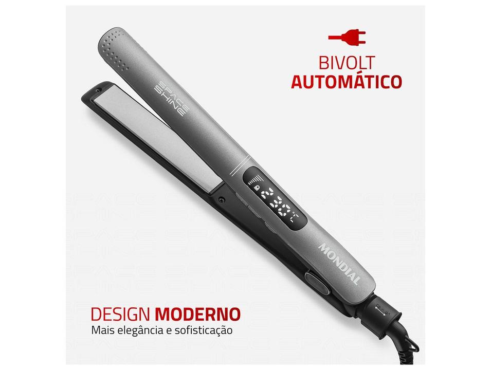 Chapinha Mondial Space Shine P-25 Tourmaline Íon 230°C P-2 - 4
