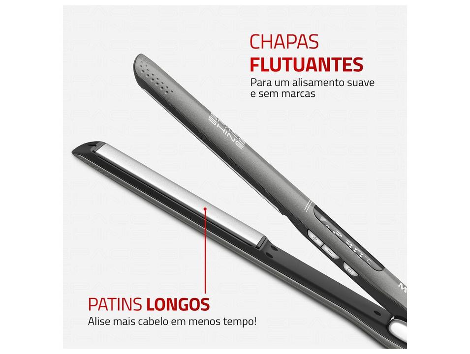 Chapinha Mondial Space Shine P-25 Tourmaline Íon 230°C P-2 - 2