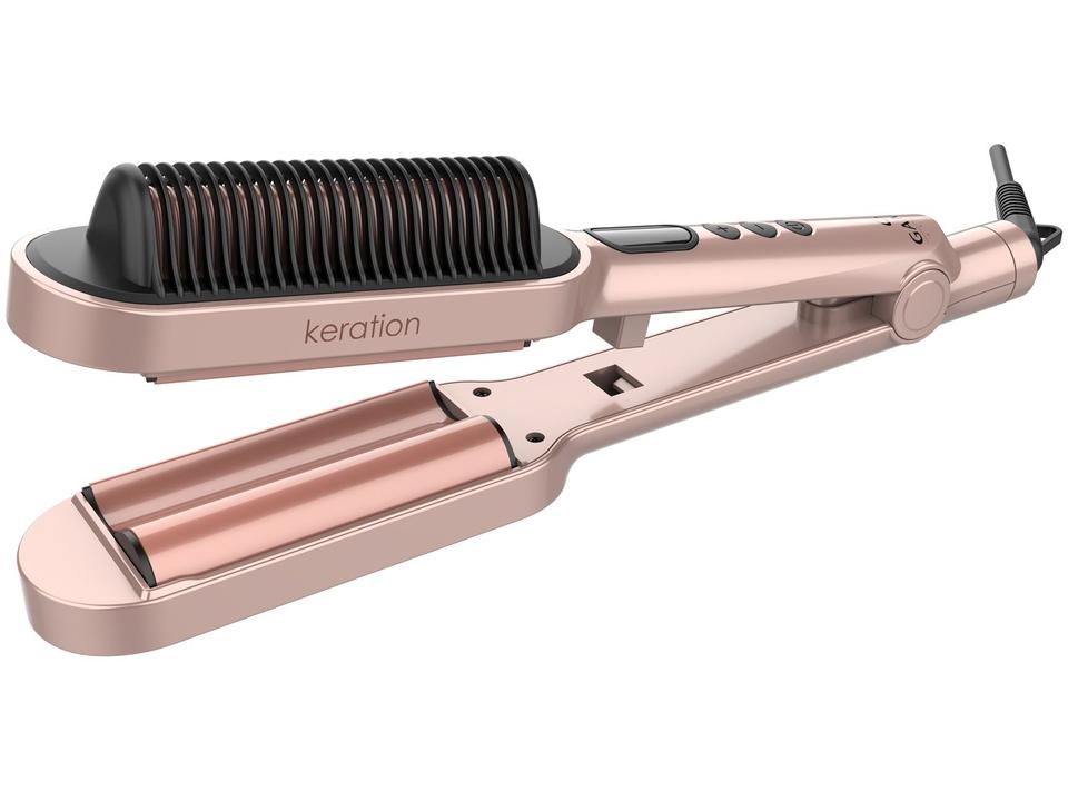 Chapinha / Prancha Cacheadora de Cabelo GA.MA Italy Waver & Brush Keration - 3