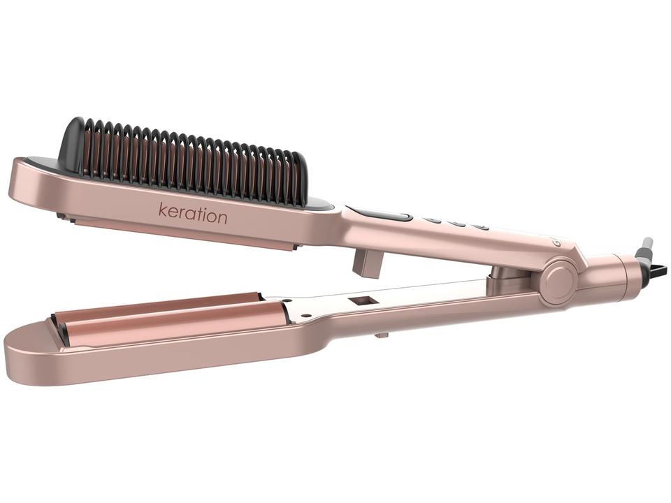 Chapinha / Prancha Cacheadora de Cabelo GA.MA Italy Waver & Brush Keration - 4