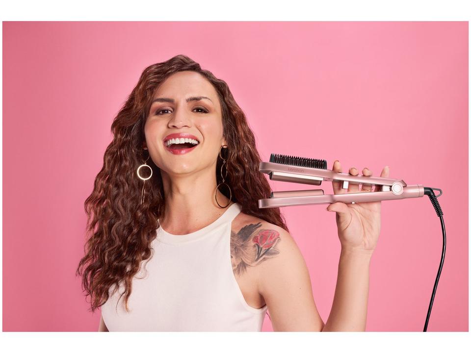 Chapinha / Prancha Cacheadora de Cabelo GA.MA Italy Waver & Brush Keration - 2