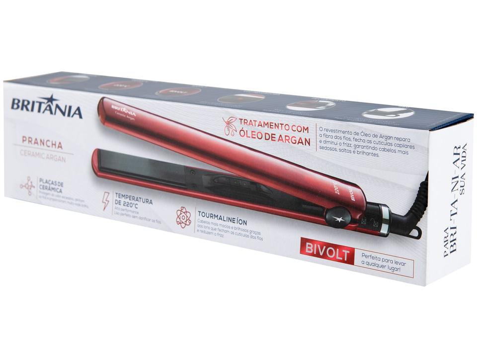Chapinha/Prancha de Cabelo Cerâmica 220ºC - 9
