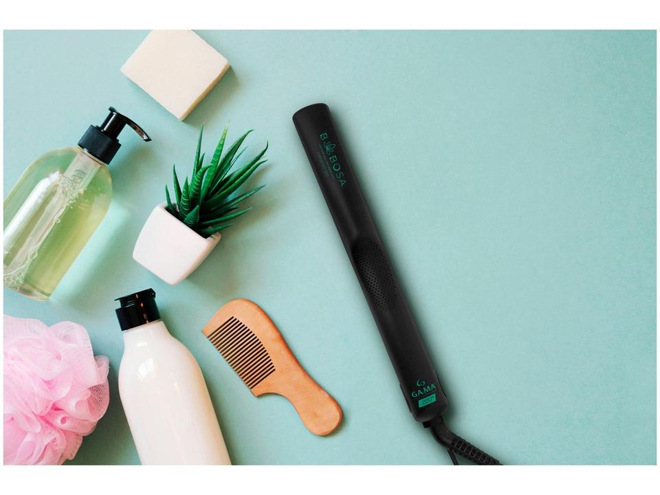 Chapinha / Prancha de Cabelo GA.MA Italy Ergostyler Babosa Ceramic Ion 220°C - 2