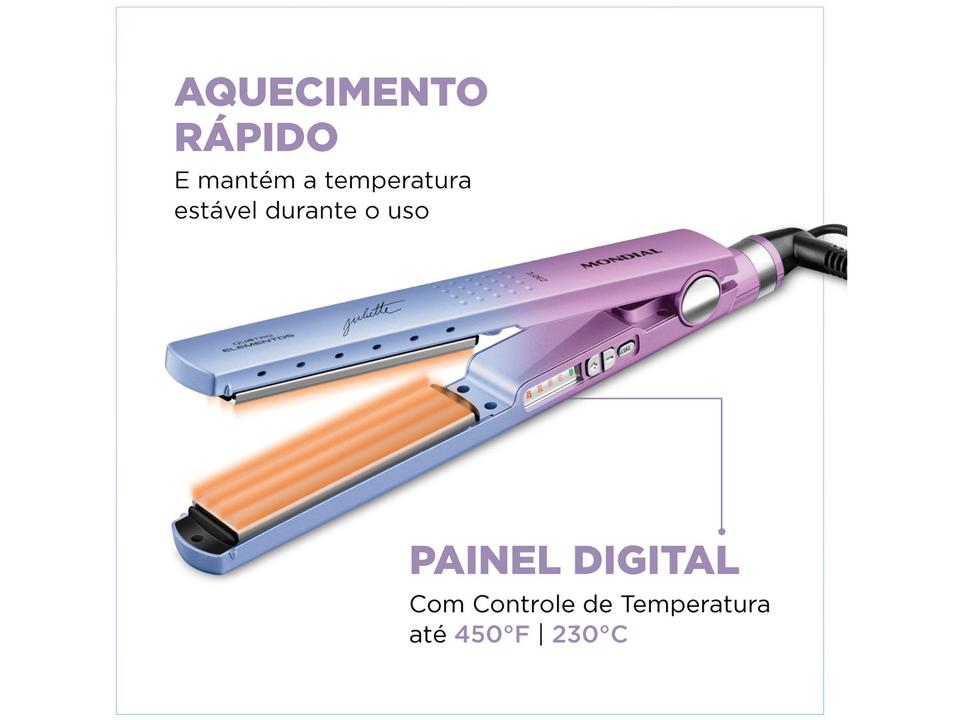 Chapinha / Prancha de Cabelo Mondial By Juliette - 3