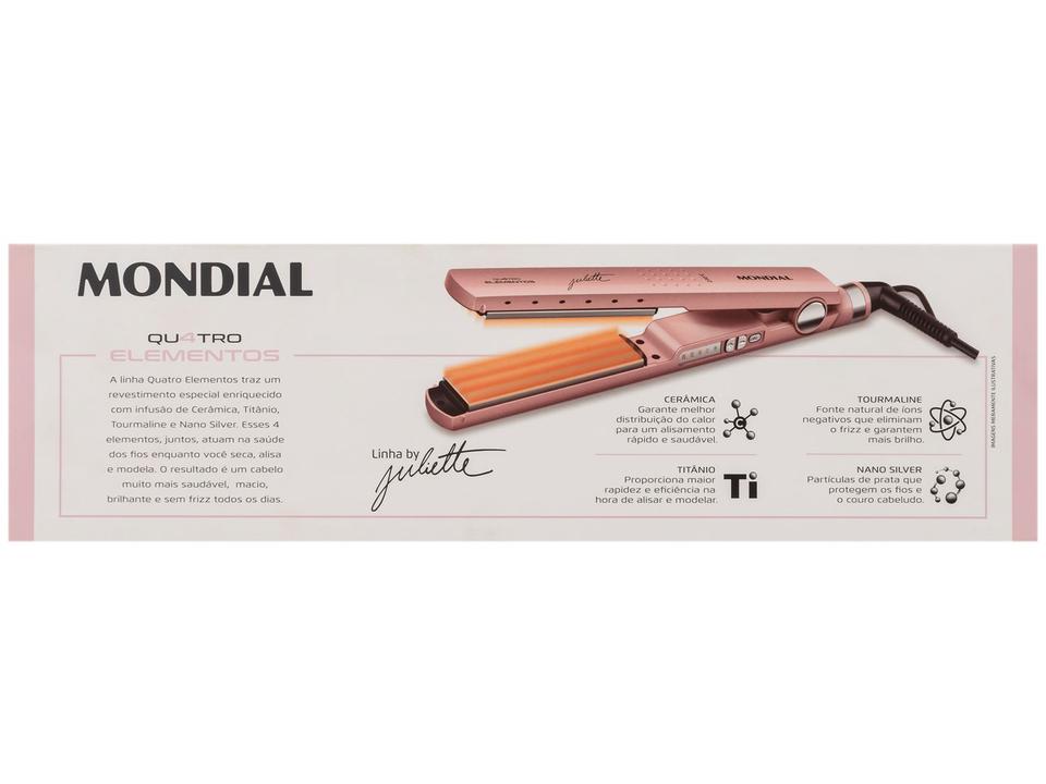 Chapinha/Prancha de Cabelo Mondial P-JU-01 - 13