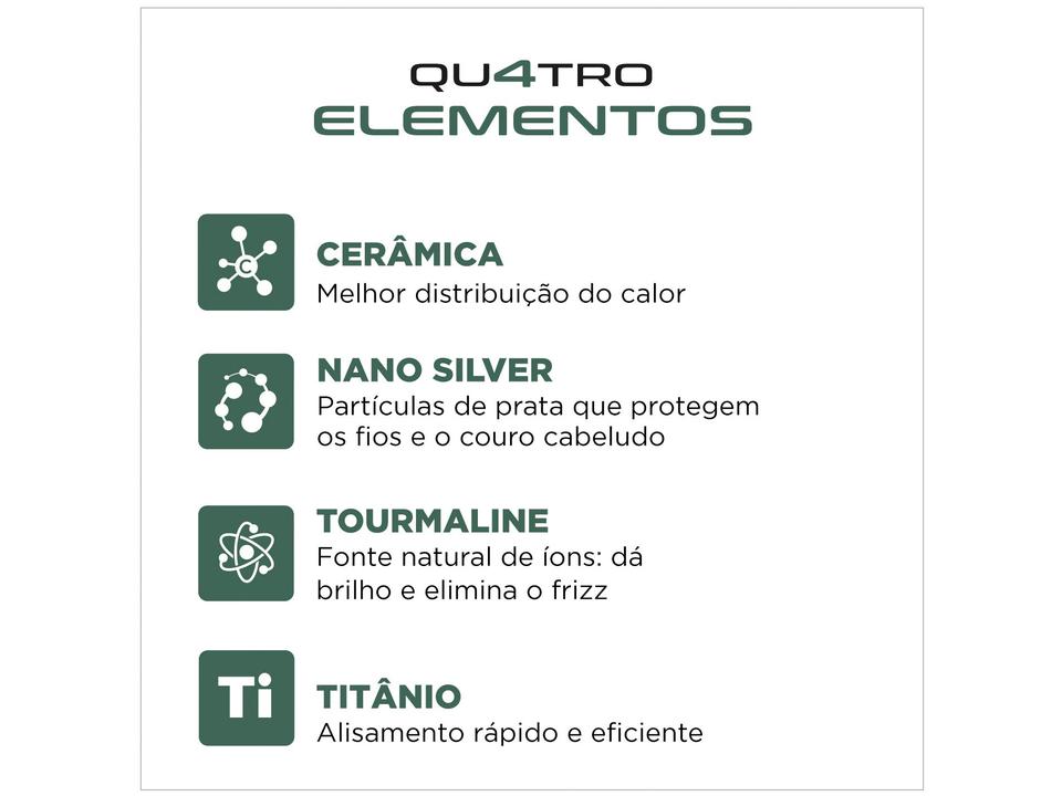 Chapinha/Prancha de Cabelo Mondial P-JU-02 - 3