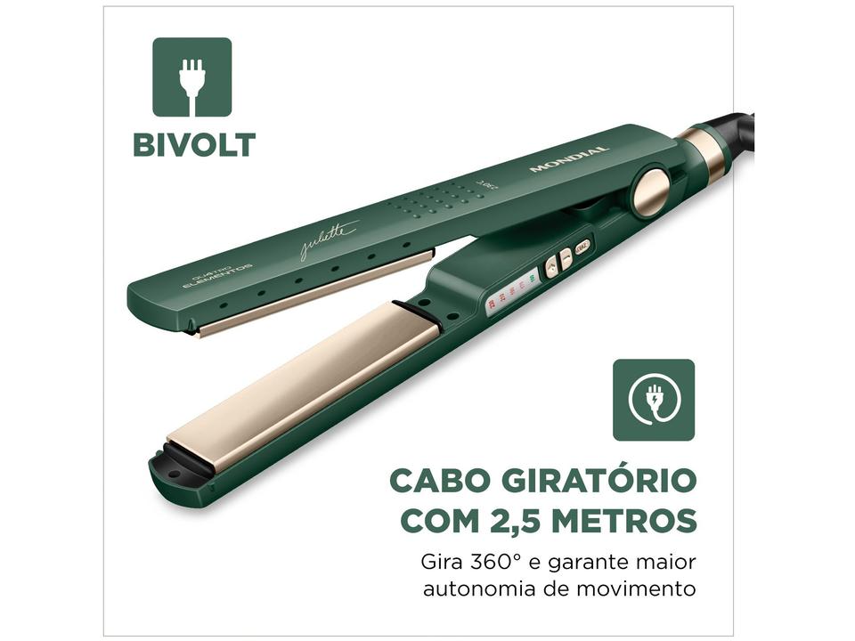 Chapinha/Prancha de Cabelo Mondial P-JU-02 - 5