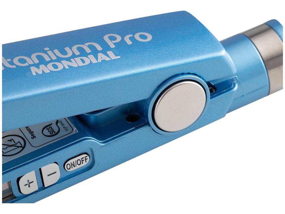 Chapinha/Prancha de Cabelo Mondial Titanium Pro - 10
