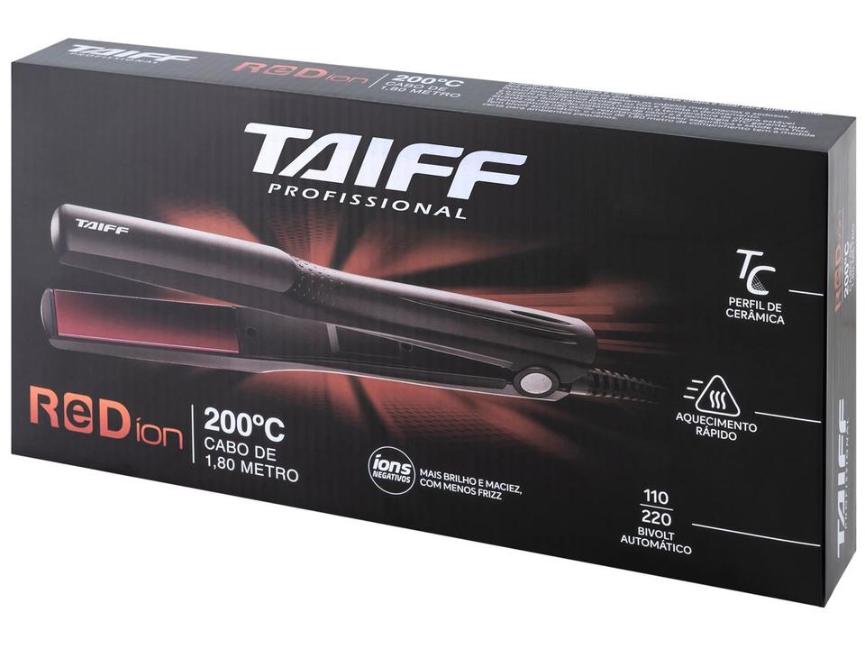 Chapinha/Prancha Taiff 200ºC Red Íon - 6
