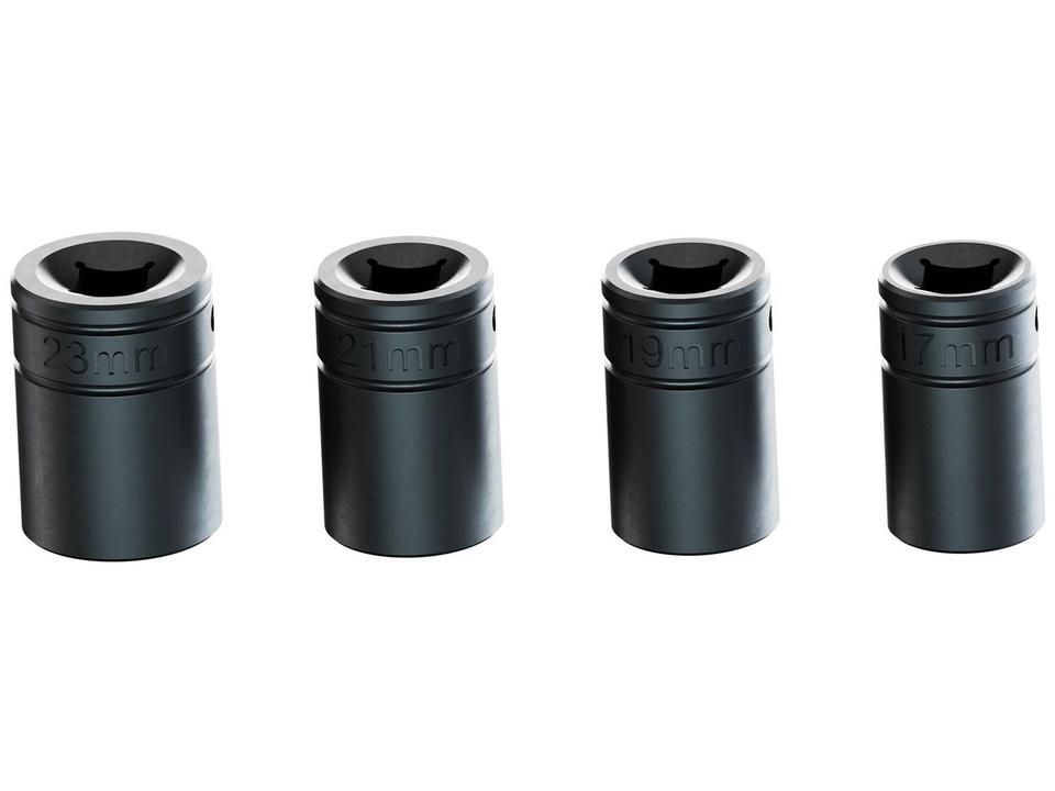 Chave de Impacto a Bateria Wap 6,5mm 350Nm 2000mAh K21 CH01 7 Peças - 11