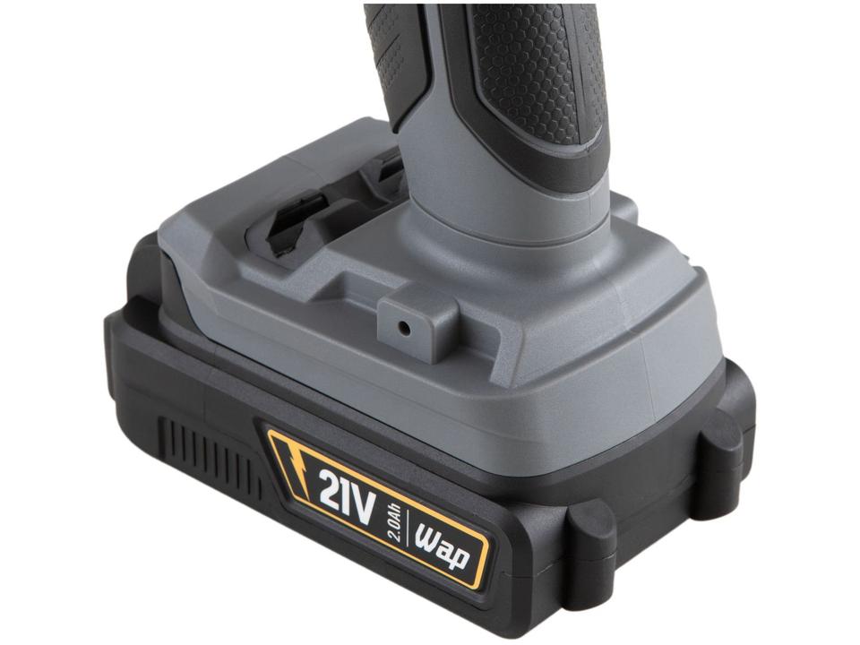 Chave de Impacto a Bateria Wap 6,5mm 350Nm 2000mAh K21 CH01 7 Peças - 6