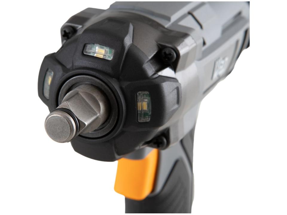 Chave de Impacto a Bateria Wap 6,5mm 350Nm 2000mAh K21 CH01 7 Peças - 4