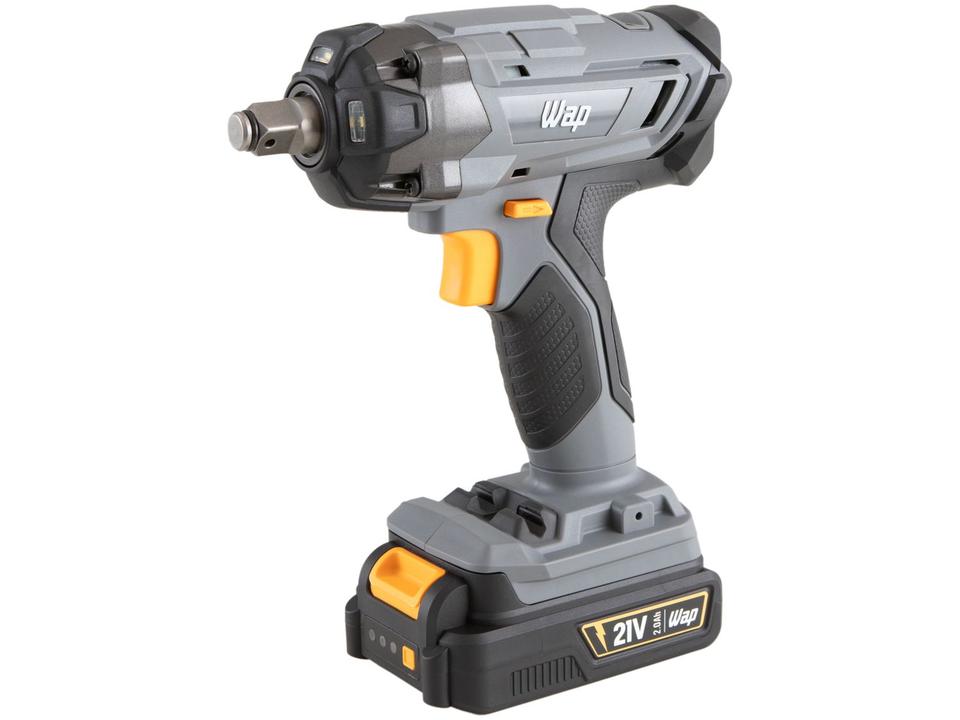 Chave de Impacto a Bateria Wap 6,5mm 350Nm 2000mAh K21 CH01 7 Peças - 3