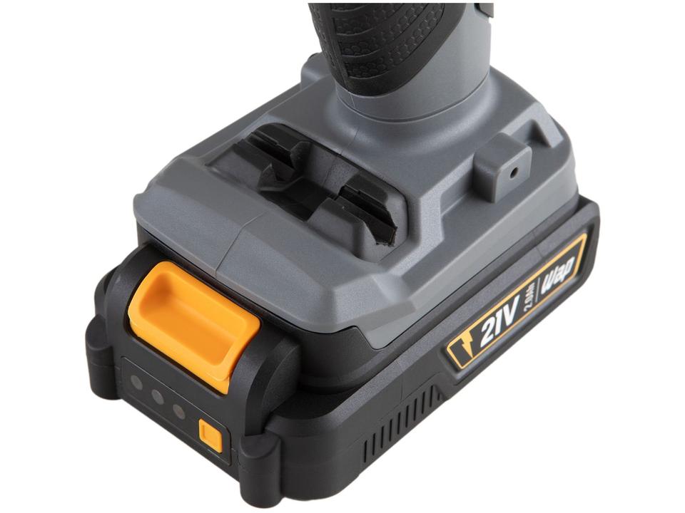 Chave de Impacto a Bateria Wap 6,5mm 350Nm 2000mAh K21 CH01 7 Peças - 5