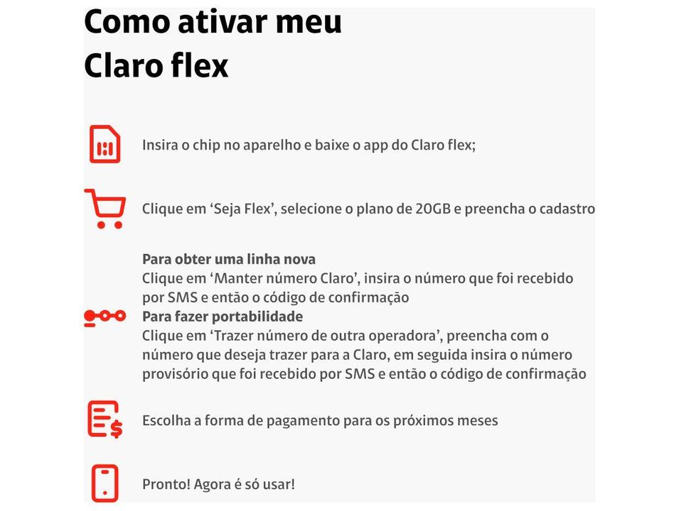 Chip Claro Flex Cobertura Nacional - 2