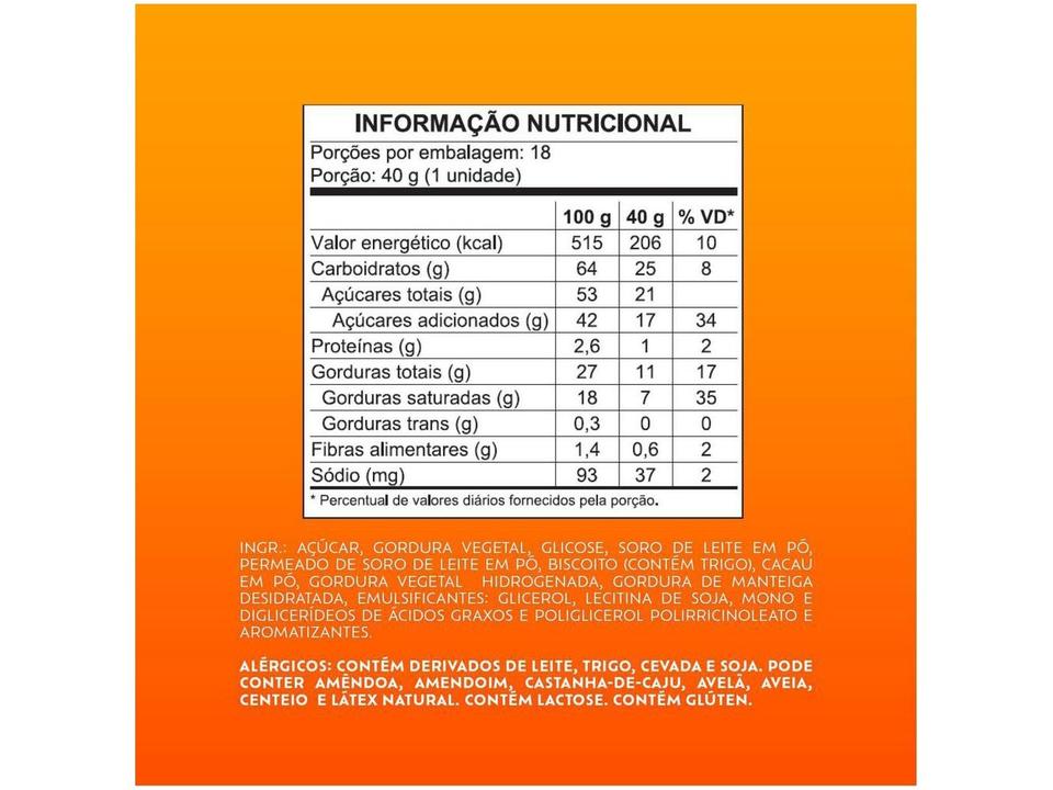 Chocolate 5 Star Recheado com Caramelo e Biscoito Display com 18 Unidades de 40g Lacta - 2