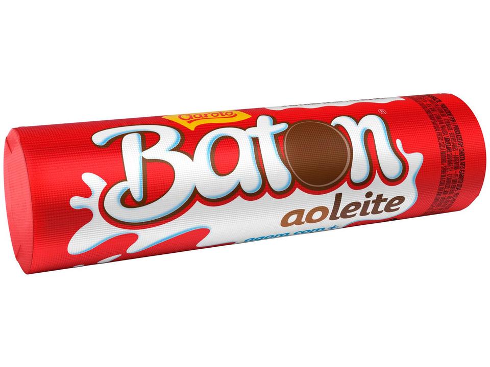 Chocolate Baton Ao Leite 16g Cada - 30 Unidades Garoto - 3