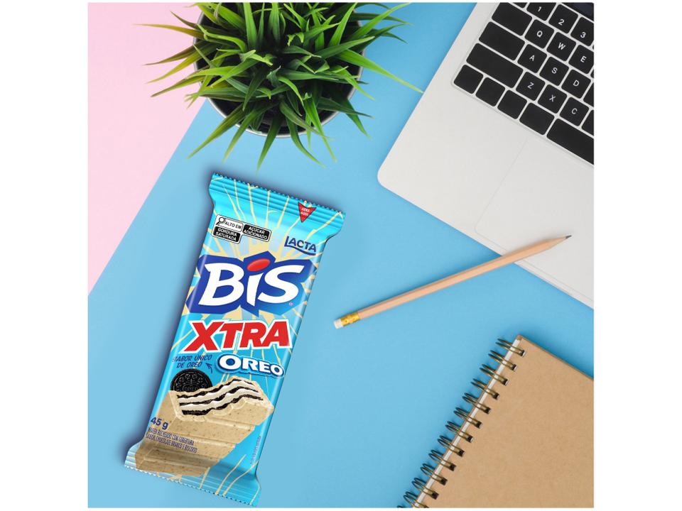 Chocolate Bis Xtra Oreo Lacta - Display Com 24 unidades de 45g - 5