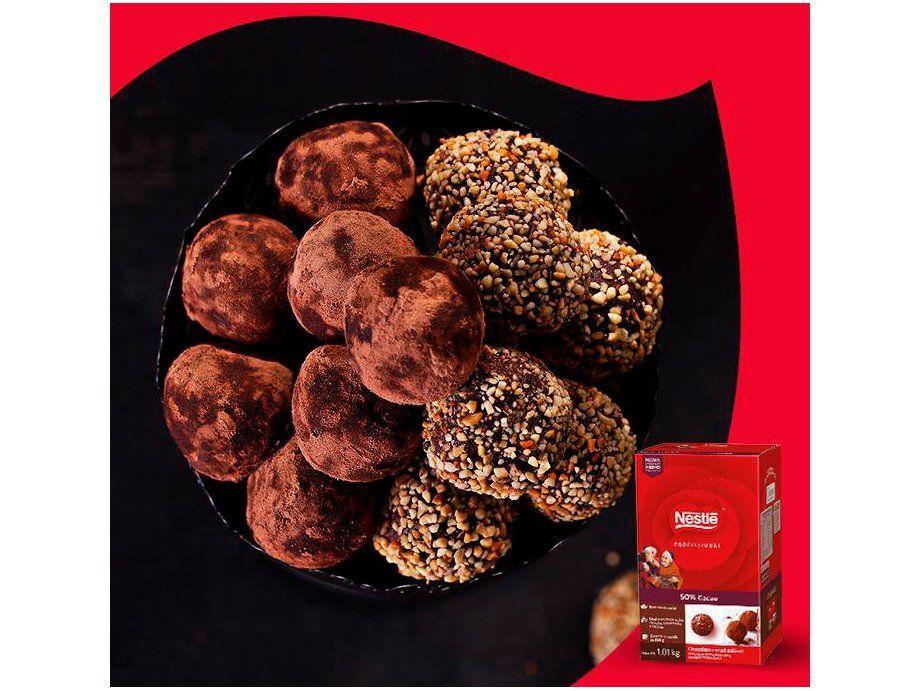 Chocolate em Pó 50% Cacau Nestle Profissional Dois Frades Caixa 1,01kg - 4