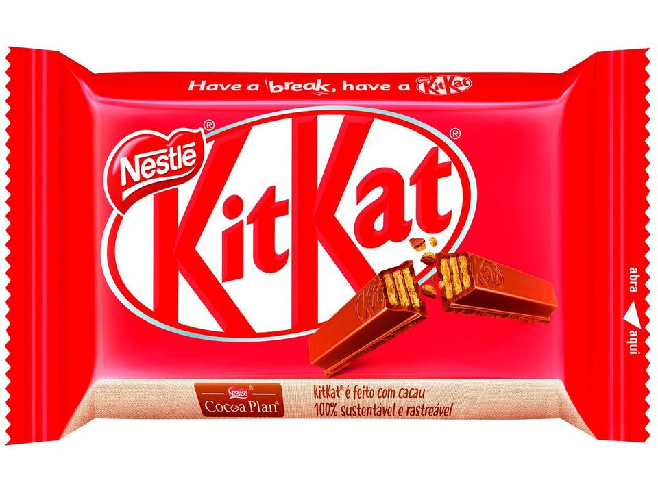 Chocolate Kit Kat ao Leite 24 Unidades - 4