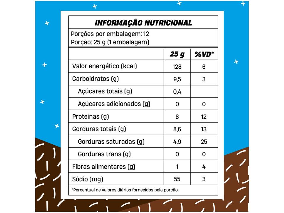 Chocowheyfer Mais Mu Wafer Proteico Caixa Mista 6g de Proteína Zero Açúcar Display com 12 Unidades - 5