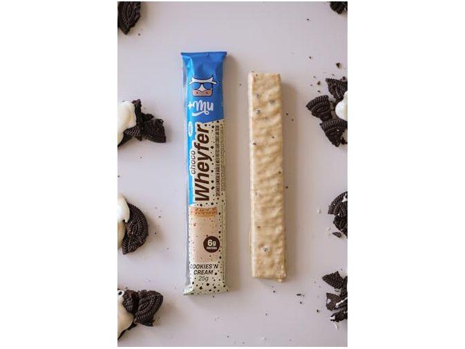 Chocowheyfer Mais Mu Wafer Proteico Sabor Cookies 6g de Proteína Zero Açúcar Display com 12 Unidades - 4