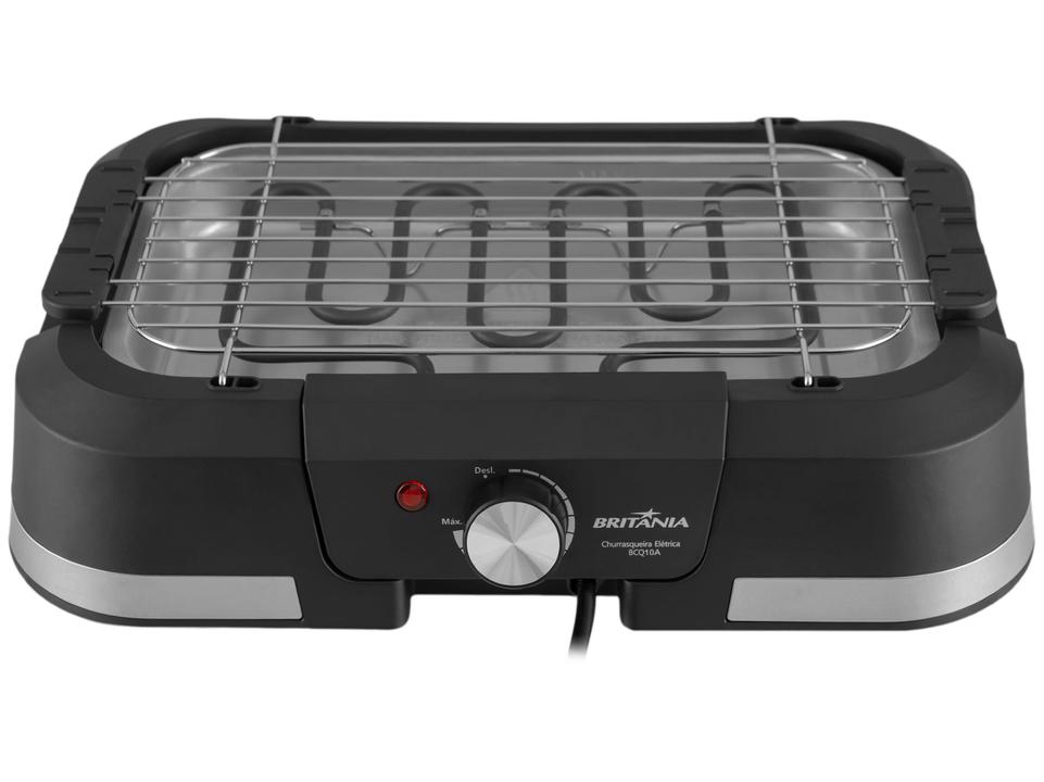 Churrasqueira Elétrica De mesa Britânia 1500W de potência BCQ10A - 3