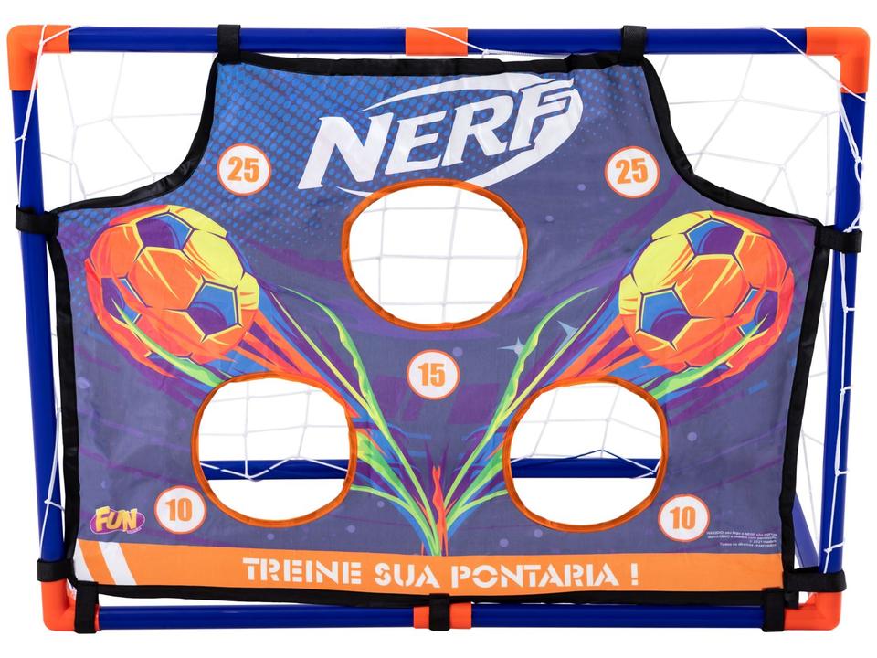 Chute a Gol Nerf Chute ao Alvo Gol Medium Fun - 1