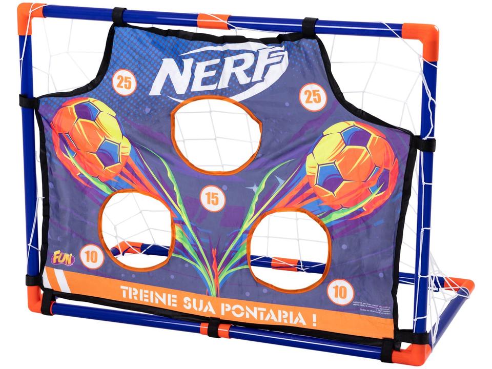 Chute a Gol Nerf Chute ao Alvo Gol Medium Fun - 2