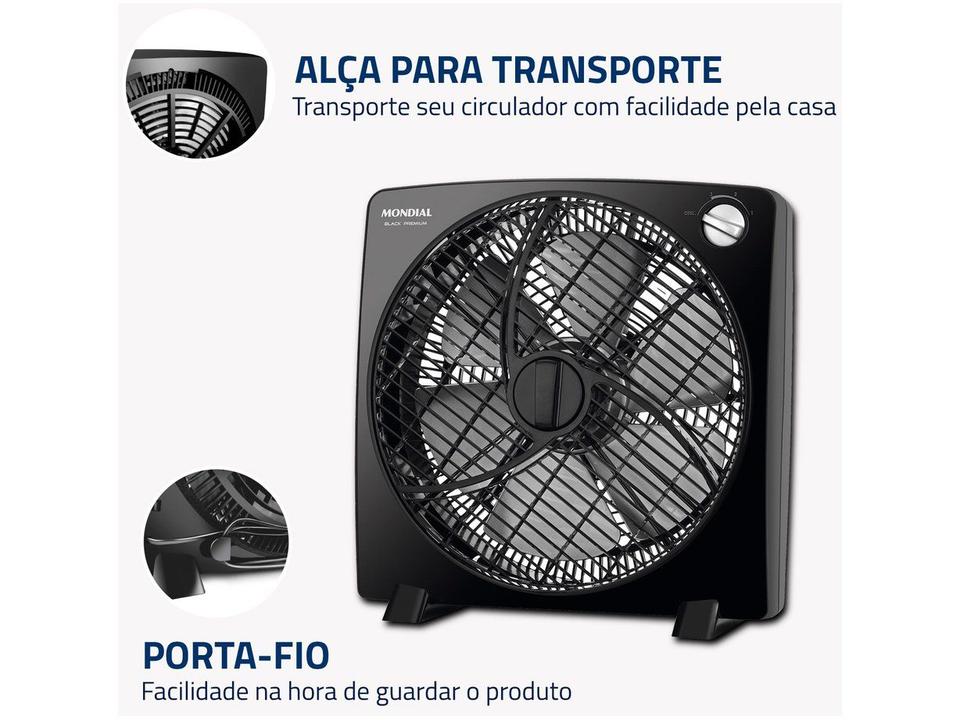 Circulador de Ar Mondial Premium CA-02 3 Velocidades - 3