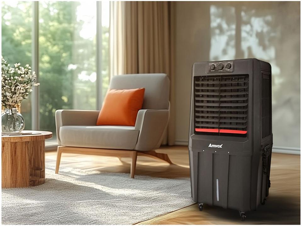 Climatizador de Ar Amvox Frio Umidificador 3 Velocidades 90L ACL 9022 - 1