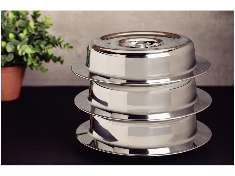 Cloche Redonda em Inox - 2