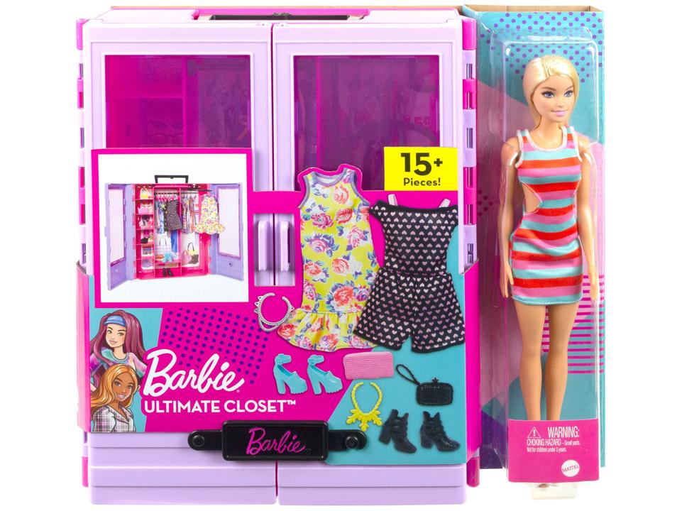 Closet da Barbie Armário de Luxo Mattel - 6