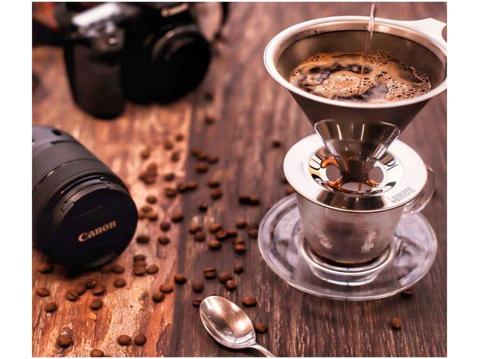 Coador de Café Inox Bialetti Pour over - 1