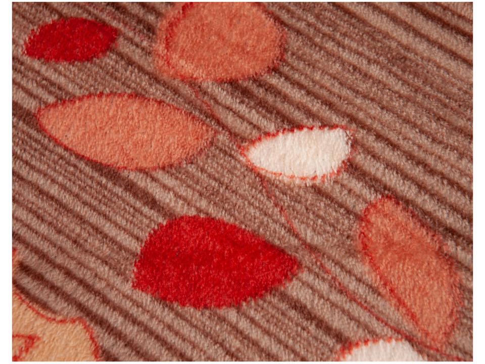 Cobertor Casal Jolitex de Microfibra Sherpa Abrantes Marrom - 6