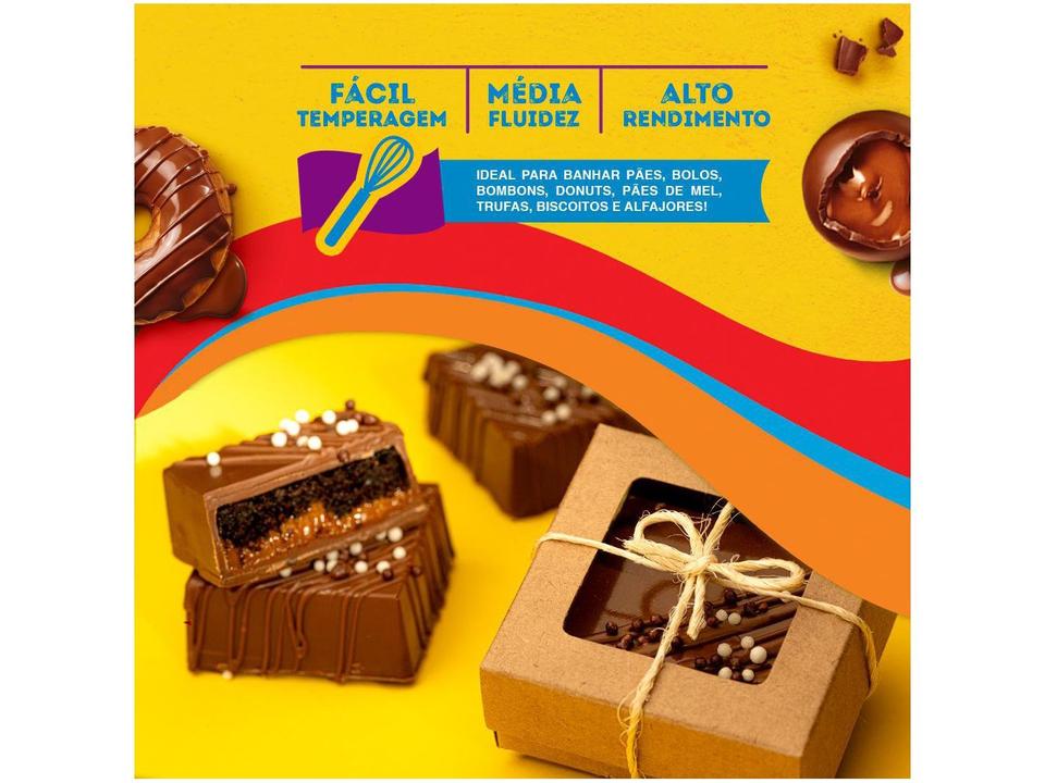 Cobertura Chocolate ao Leite Garoto Integral Confeitaria 2,1kg - 2