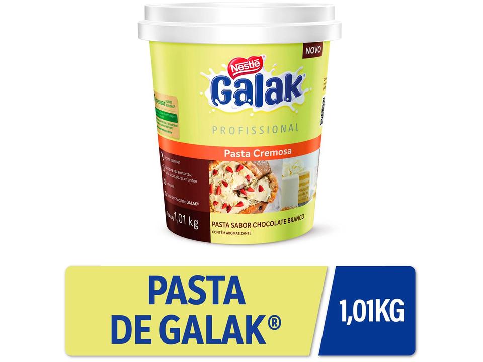 Cobertura Chocolate branco Nestle Profissional Galak 1,01kg - 1