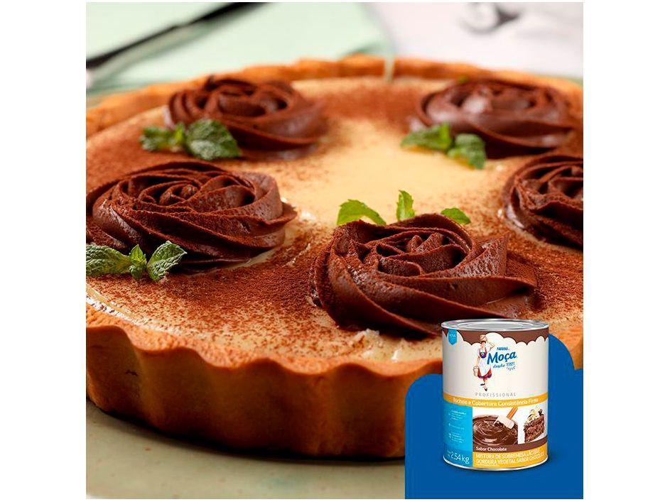 Cobertura Chocolate Nestle Profissional Moça 2,54kg - 6