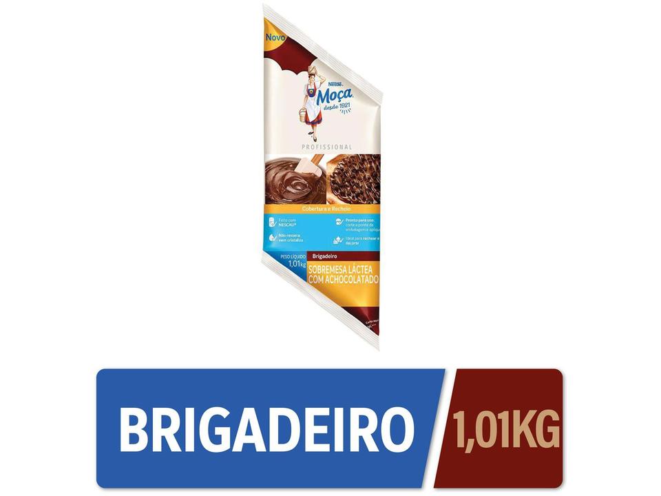 Cobertura e Recheio Brigadeiro Nestlé Profissional Moça 1,01kg - 1