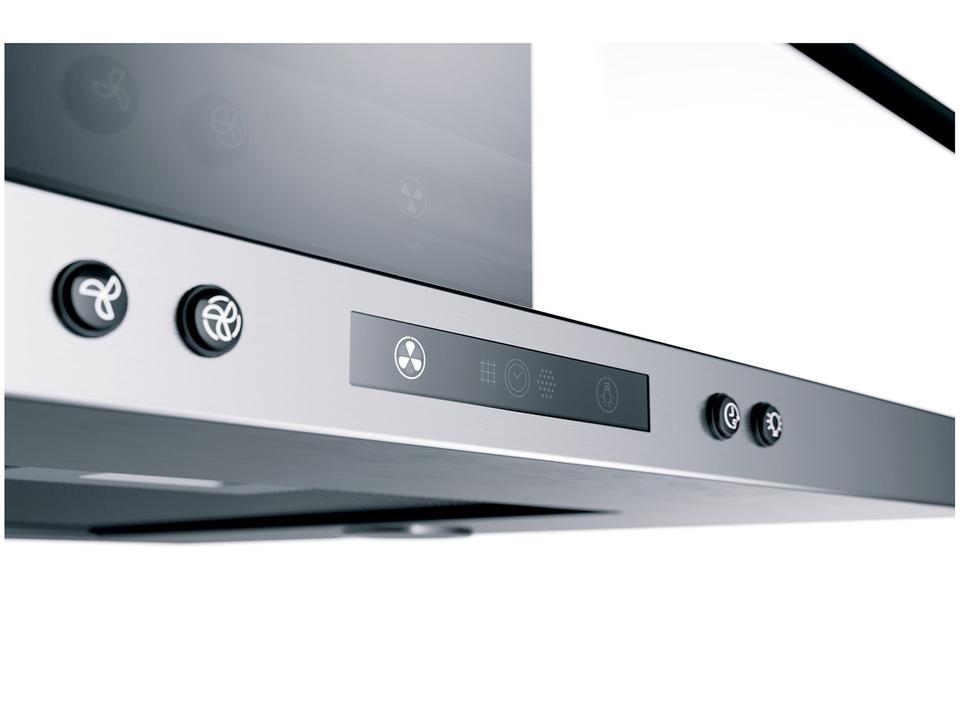 Coifa de Ilha Brastemp 100cm 5 e 6 Bocas Vidro Plano BAV10AR - 3