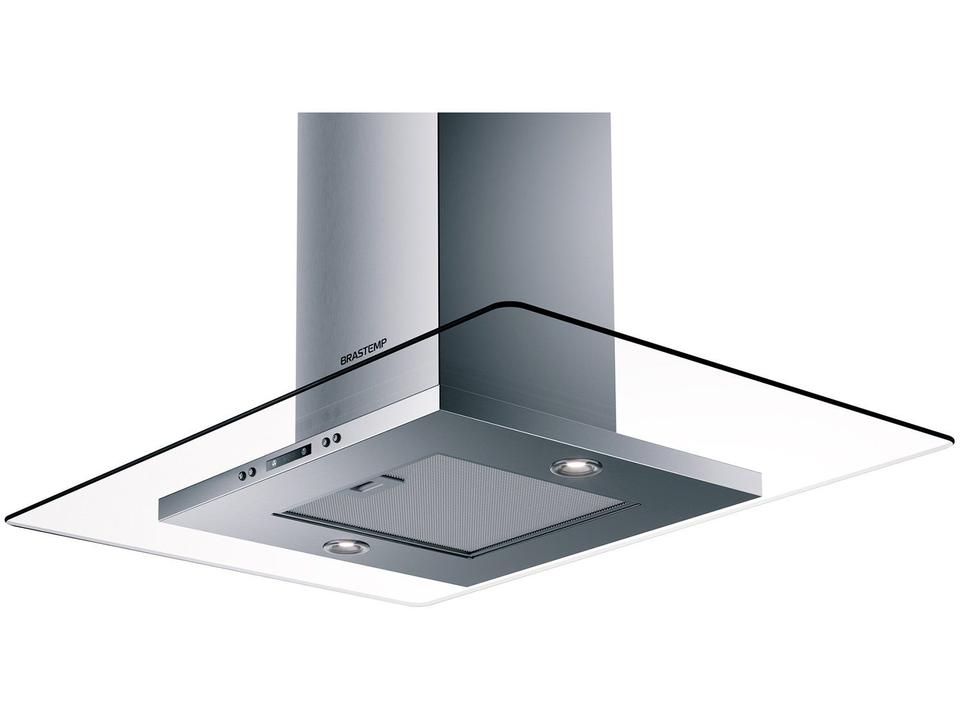 Coifa de Ilha Brastemp 100cm 5 e 6 Bocas Vidro Plano BAV10AR - 1