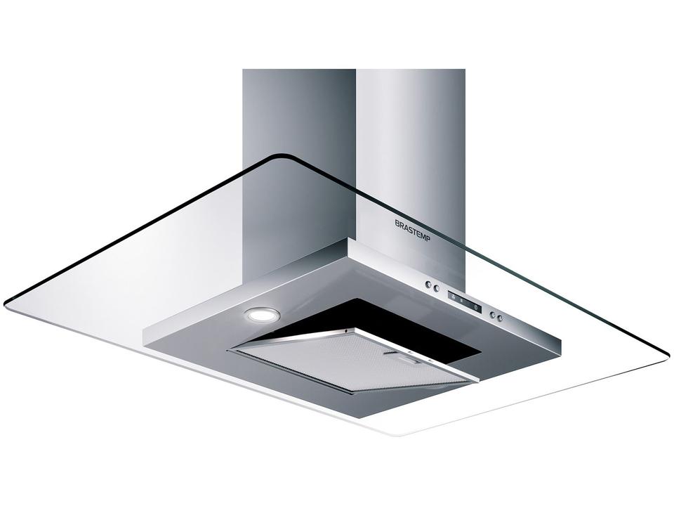 Coifa de Ilha Brastemp 100cm 5 e 6 Bocas Vidro Plano BAV10AR - 2