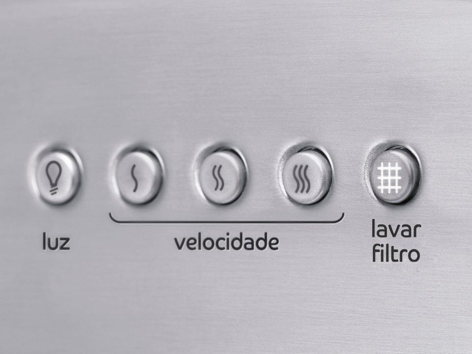 Coifa de Parede Consul 60cm Inox 4 Bocas - 2