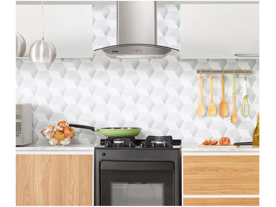 Coifa de Parede Consul 60cm Inox 4 Bocas - 1