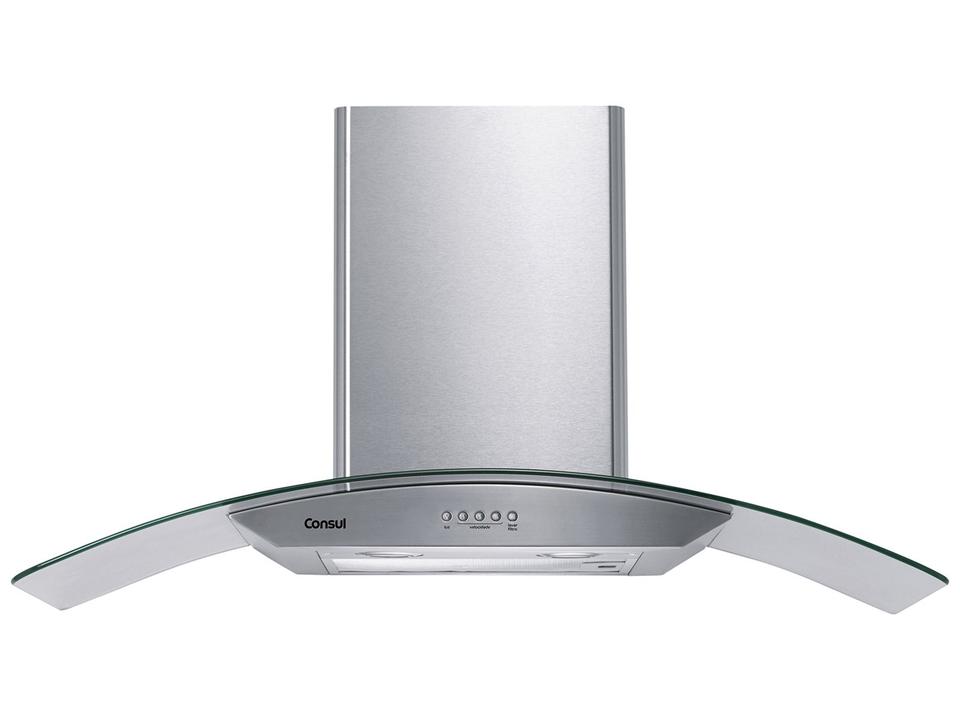Coifa de Parede Consul 90cm Inox 5 e 6 Bocas - 1
