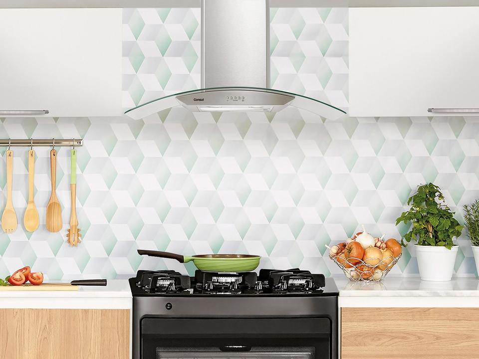 Coifa de Parede Consul 90cm Inox 5 e 6 Bocas - 3