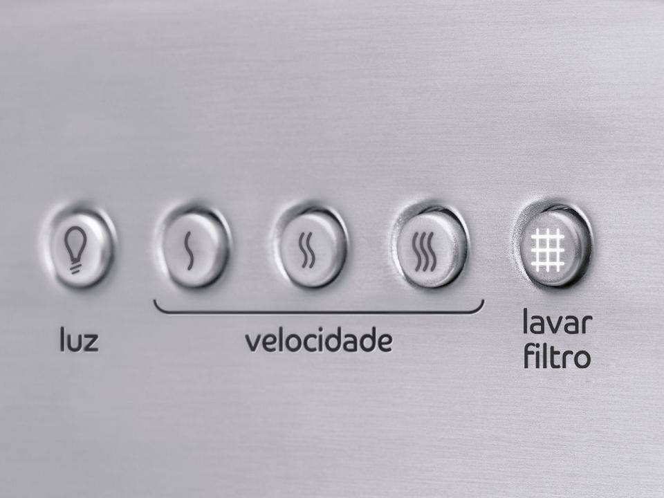 Coifa de Parede Consul 90cm Inox 5 e 6 Bocas - 2