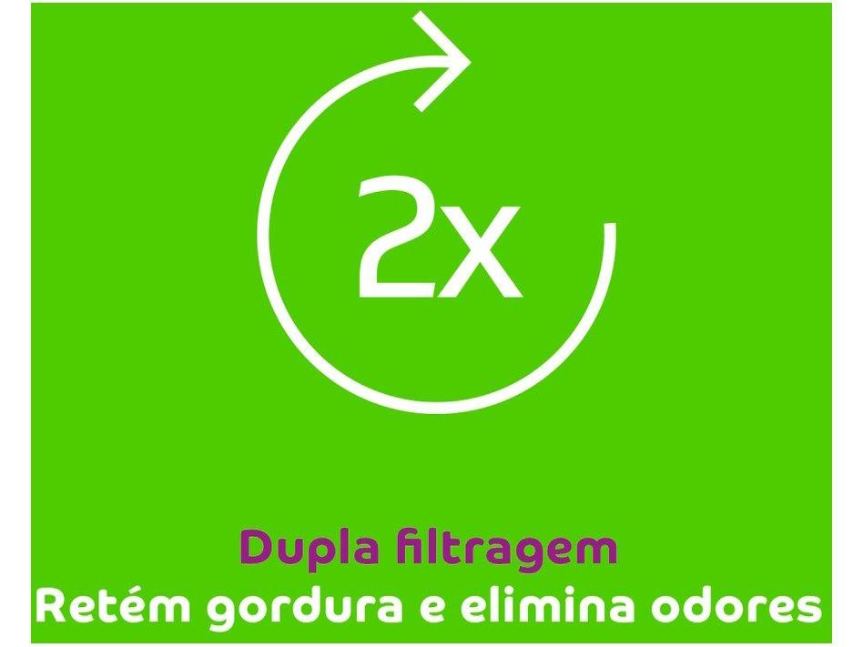 Coifa de Parede Consul 90cm Inox 5 e 6 Bocas - 9