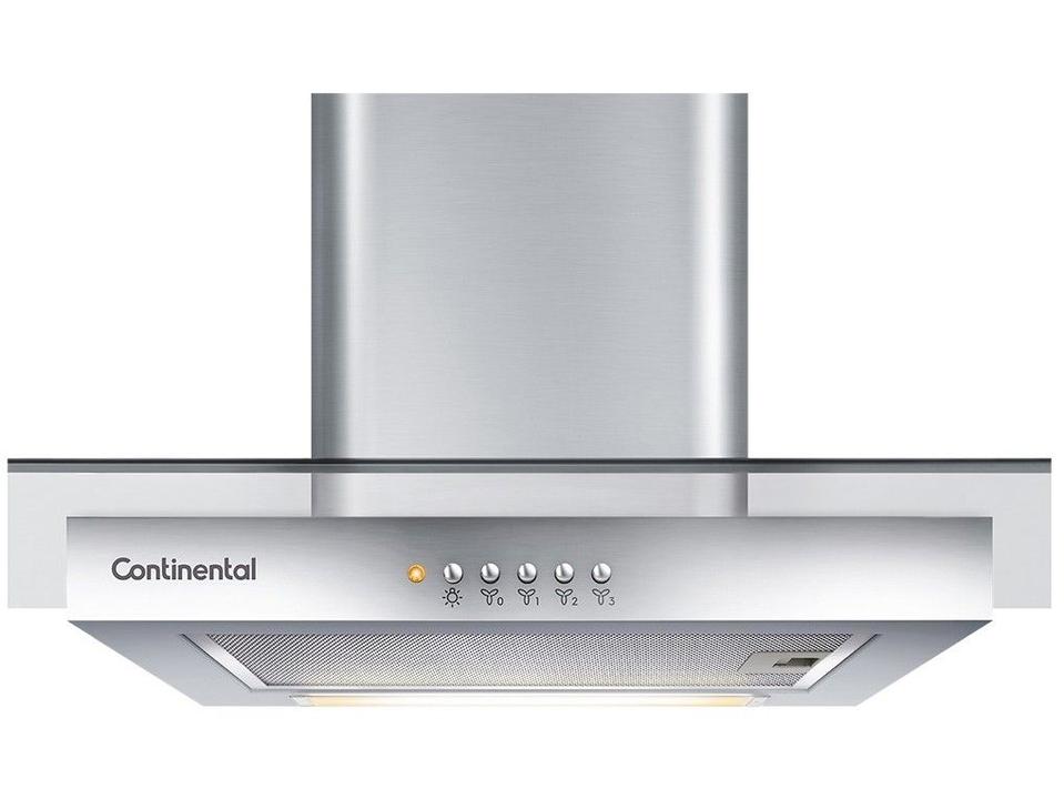 Coifa de Parede Continental 90cm 5 e 6 Bocas Inox - 5